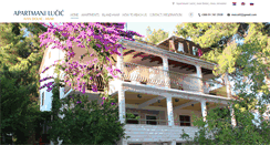 Desktop Screenshot of apartmanilucic.com